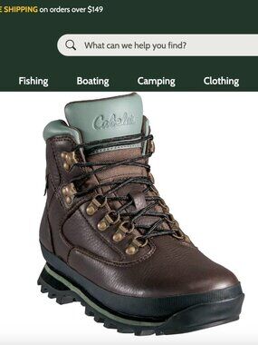 Cabellas Rimrock Leather Hiking Boots